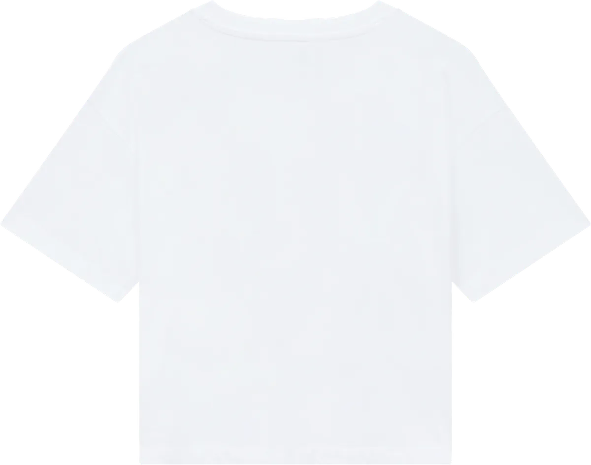 EP026-WH3 - Women's Premium Boxy T-shirt - White