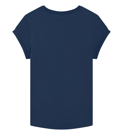 EP16-FRNA4 - Women's Rolled Sleeve T-shirt - French Navy