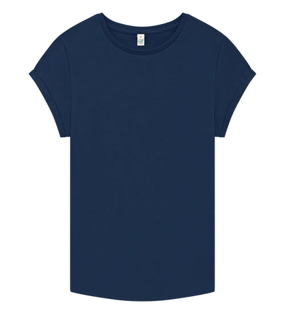 EP16-FRNA00 - Women's Rolled Sleeve T-shirt - French Navy