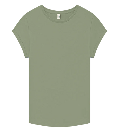 EP16-PGR1 - Women's Rolled Sleeve T-shirt - Light Olive