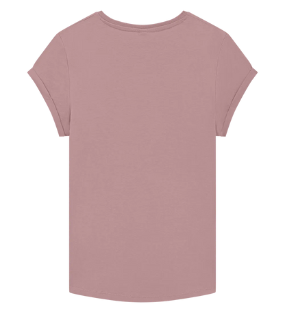 EP16-PR1 - Women's Rolled Sleeve T-shirt - Miami Pink