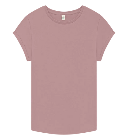 EP16-PR4 - Women's Rolled Sleeve T-shirt - Miami Pink