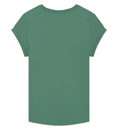 EP16-SAG00 - Women's Rolled Sleeve T-shirt - Sage Green