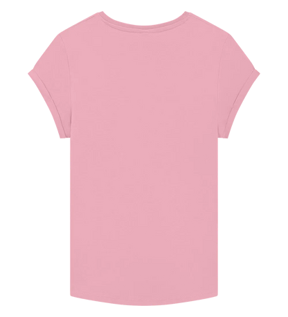 EP16-SPK2 - Women's Rolled Sleeve T-shirt - Stone Washed Pink