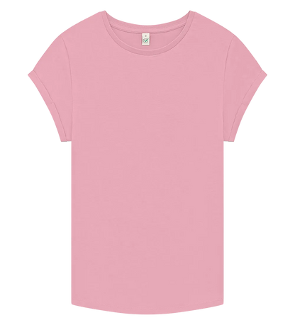 EP16-SPK3 - Women's Rolled Sleeve T-shirt - Stone Washed Pink