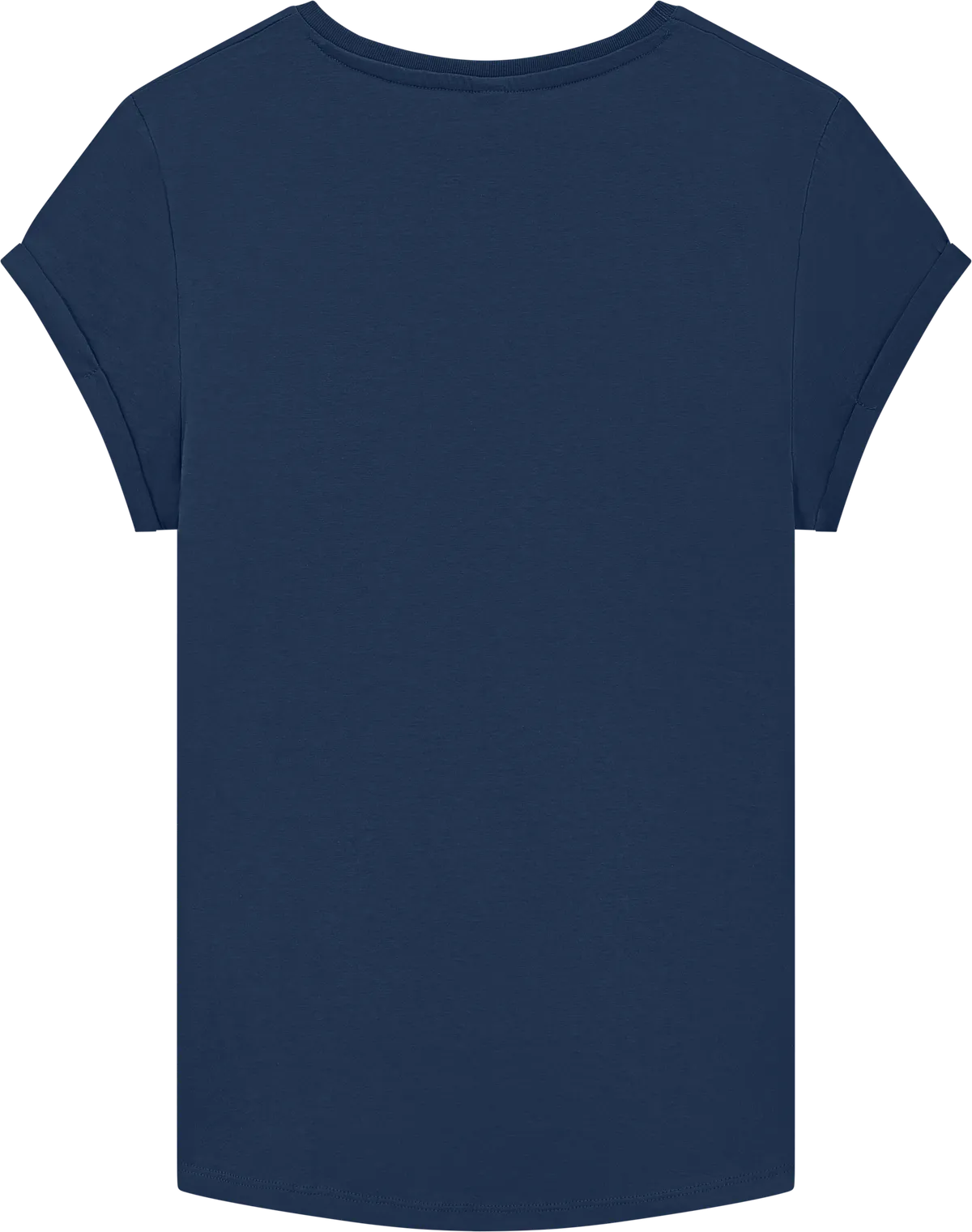 EP16-FRNA5 - Earth Positive® Women's Rolled Sleeve T-shirt - French Navy