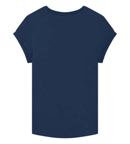 EP16-FRNA4 - Women's Rolled Sleeve T-shirt - French Navy