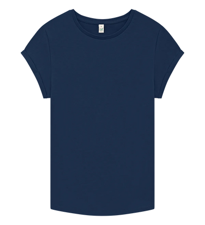EP16-FRNA5 - Women's Rolled Sleeve T-shirt - French Navy