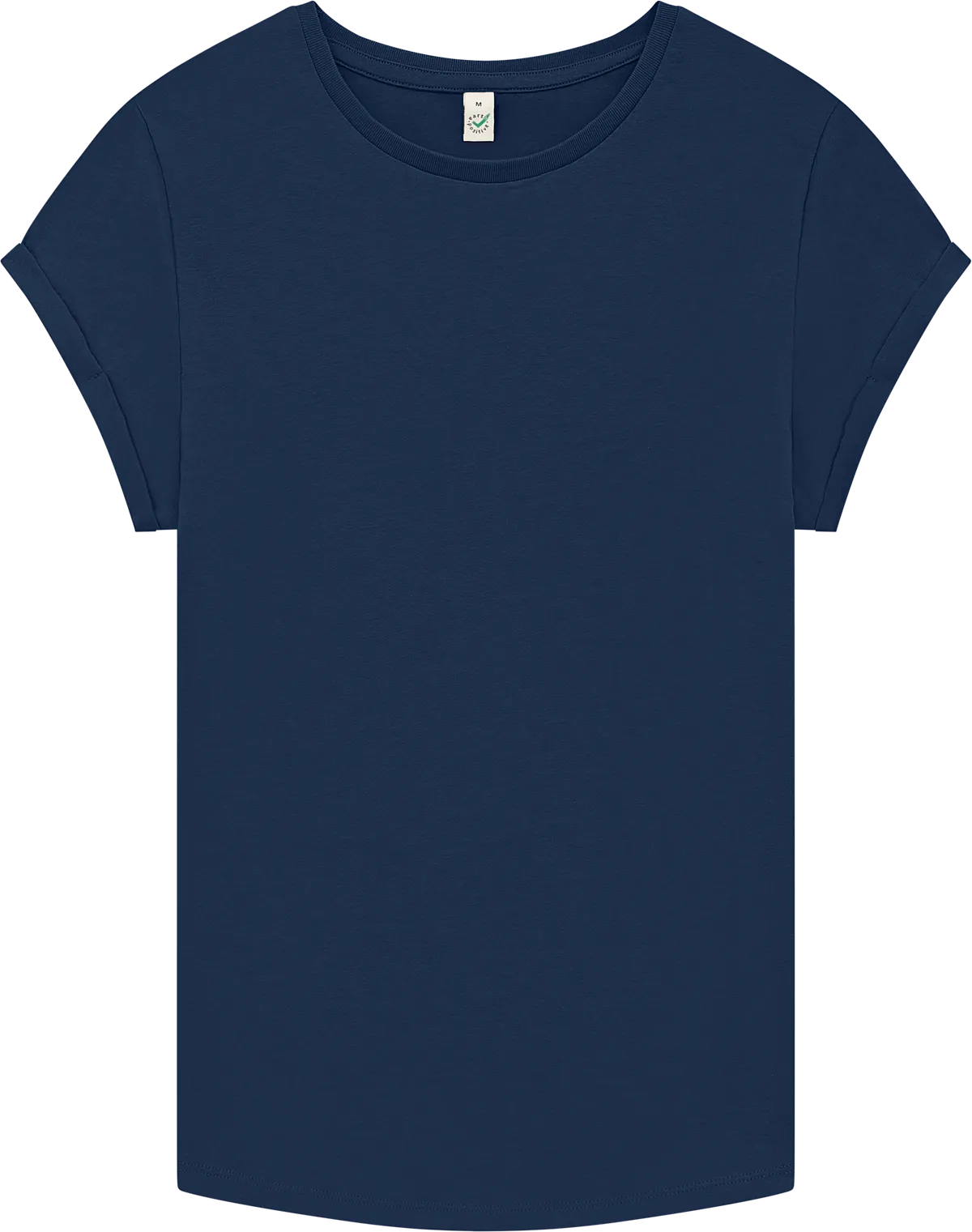 EP16-FRNA0 - Earth Positive® Women's Rolled Sleeve T-shirt - French Navy