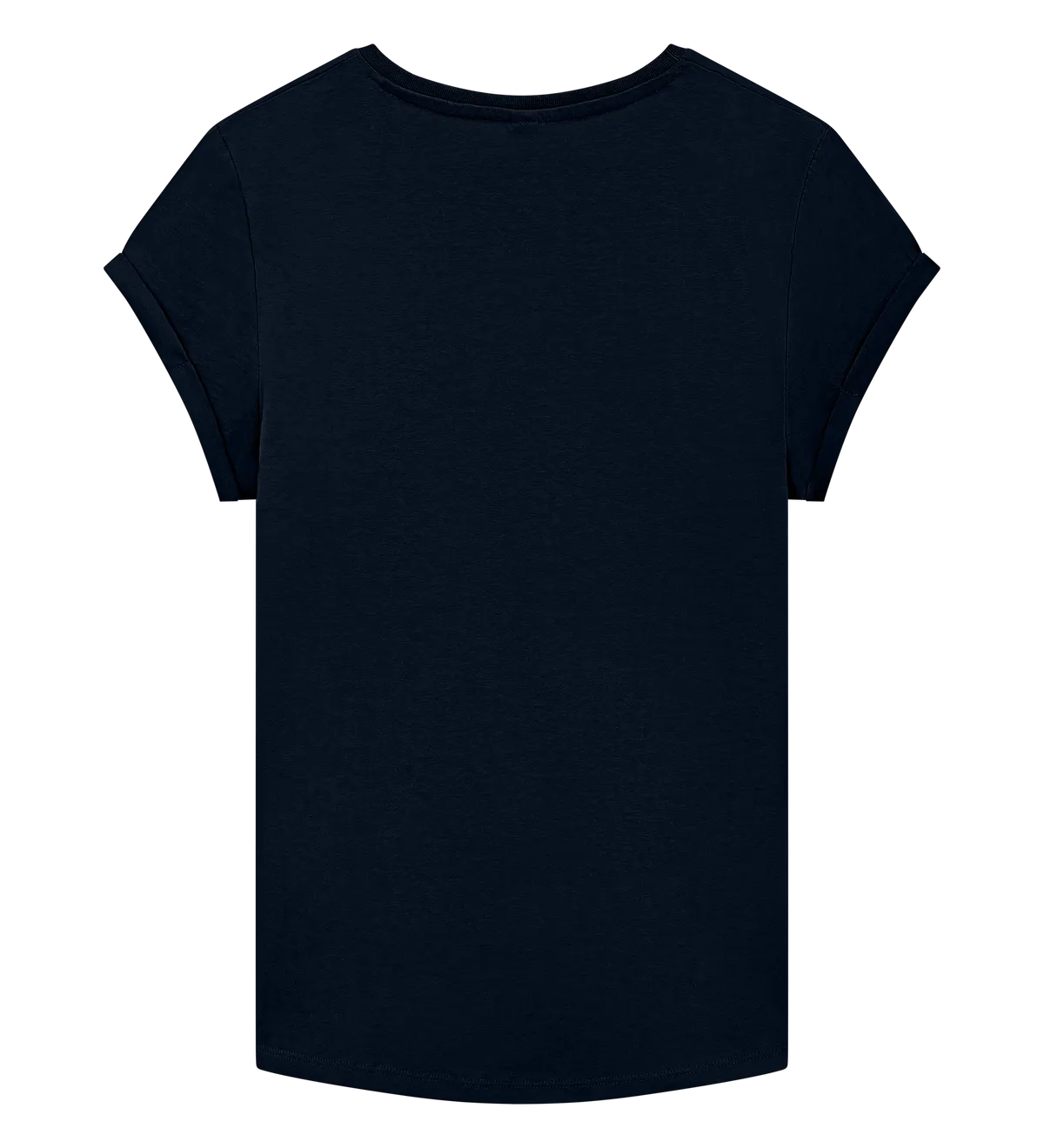 EP16-NA2 - Women's Rolled Sleeve T-shirt - Dark Navy