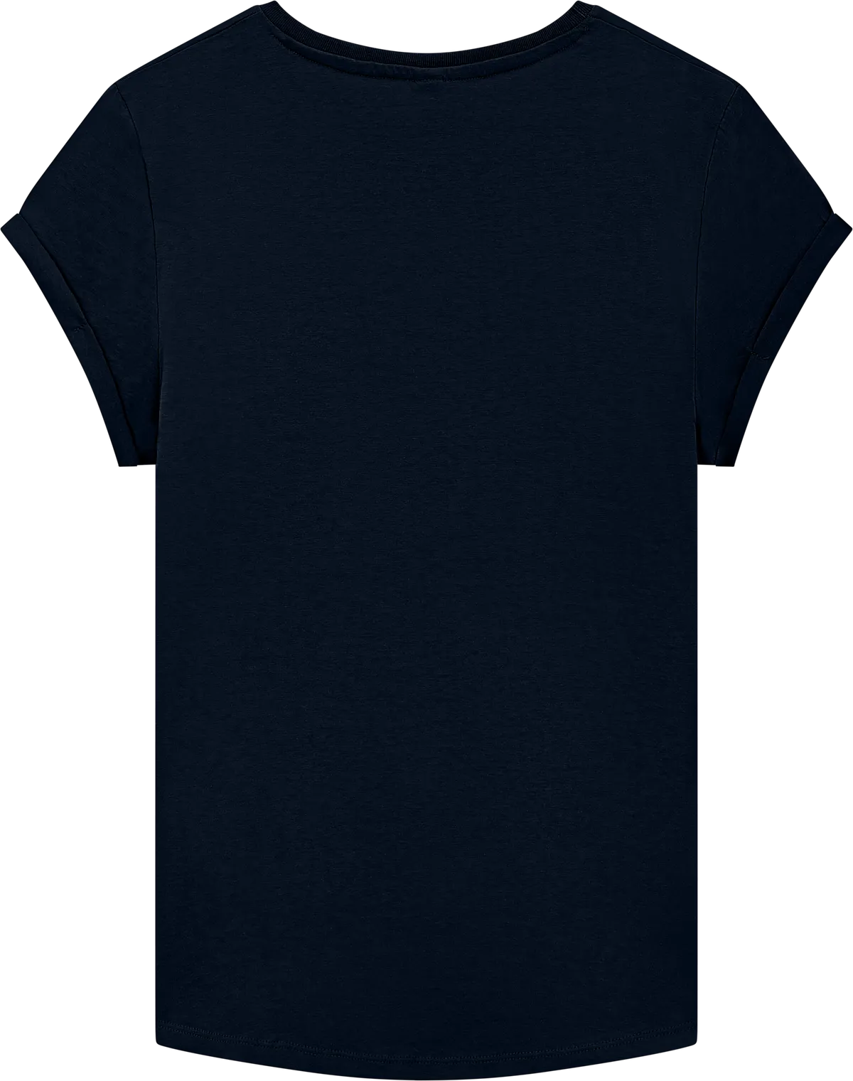 EP16-NA2 - Earth Positive® Women's Rolled Sleeve T-shirt - Dark Navy