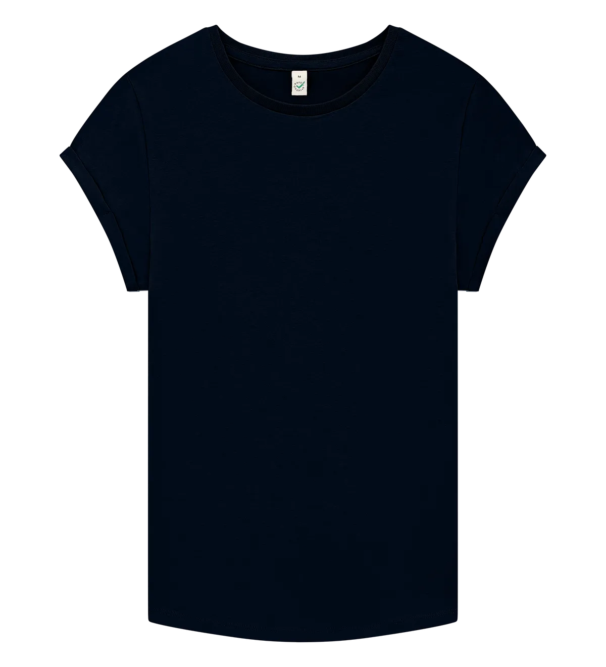 EP16-NA3 - Women's Rolled Sleeve T-shirt - Dark Navy