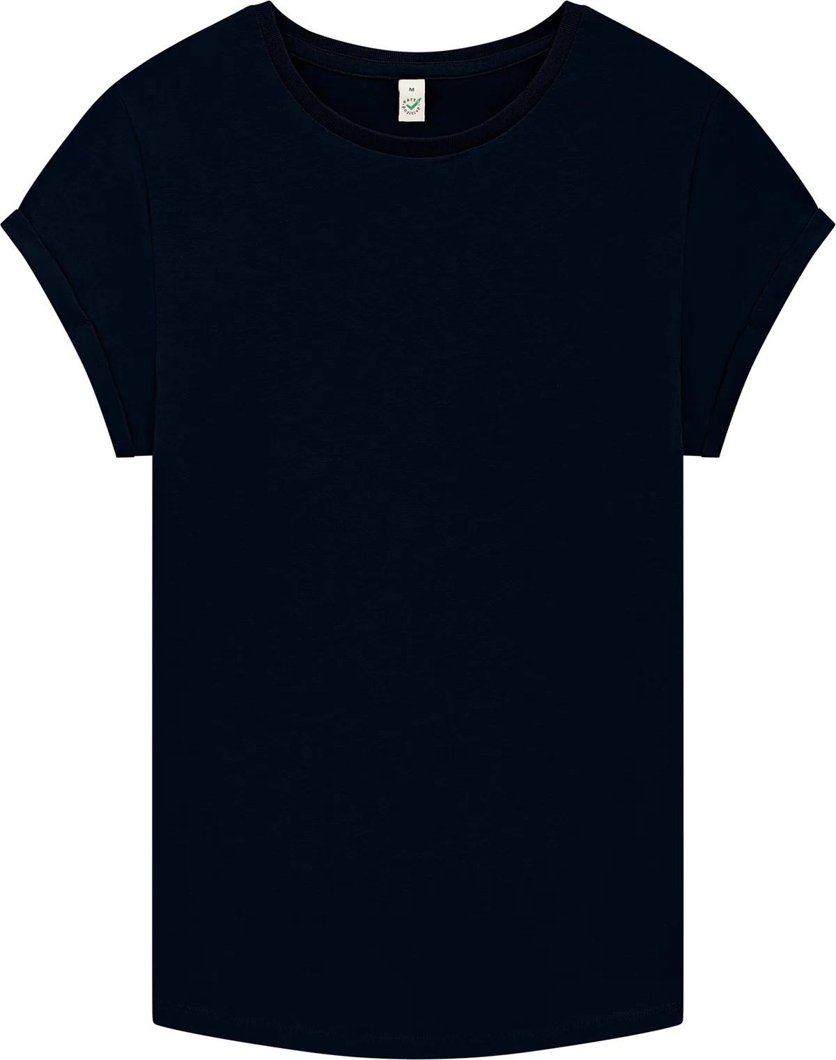 EP16-NA2 - Earth Positive® Women's Rolled Sleeve T-shirt - Dark Navy
