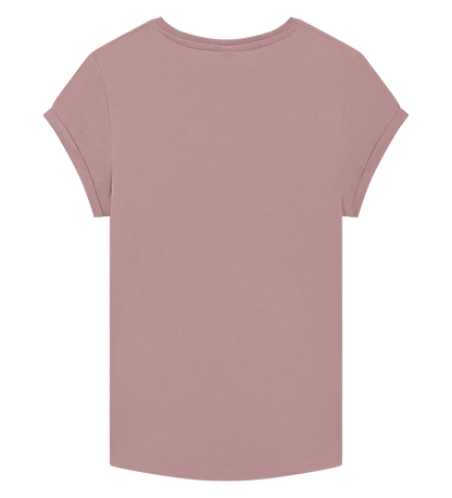 EP16-PR1 - Women's Rolled Sleeve T-shirt - Miami Pink