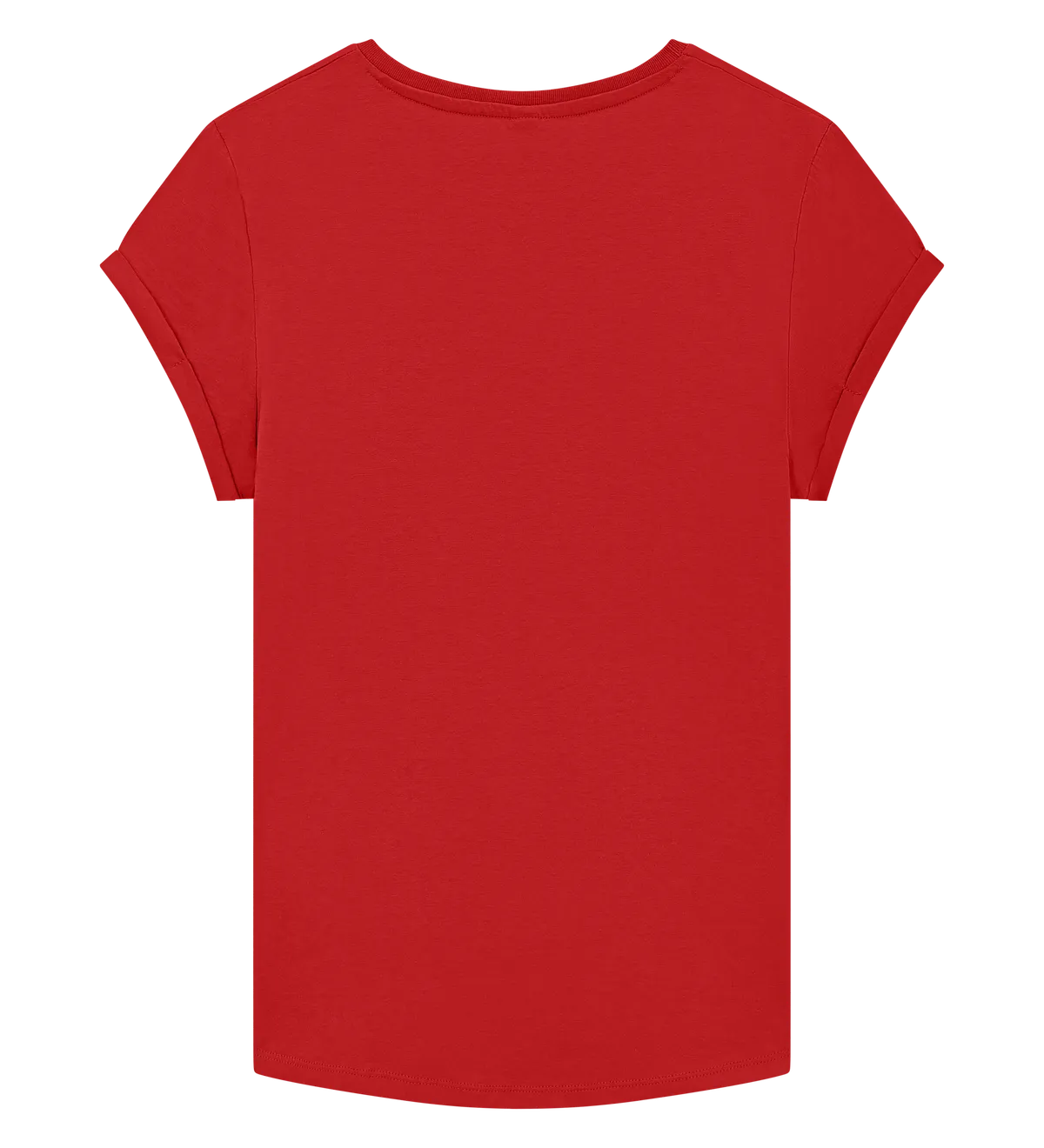 EP16-RE1 - Women's Rolled Sleeve T-shirt - Red