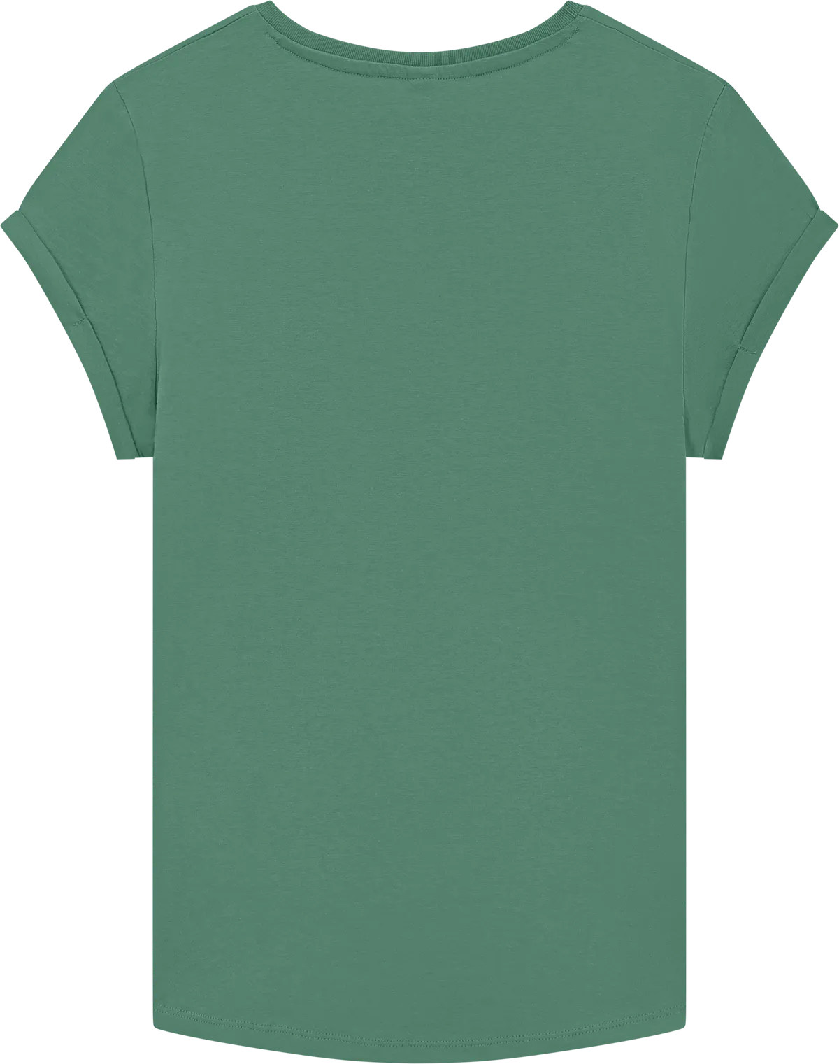 EP16-SAG1 - Earth Positive® Women's Rolled Sleeve T-shirt - Sage Green