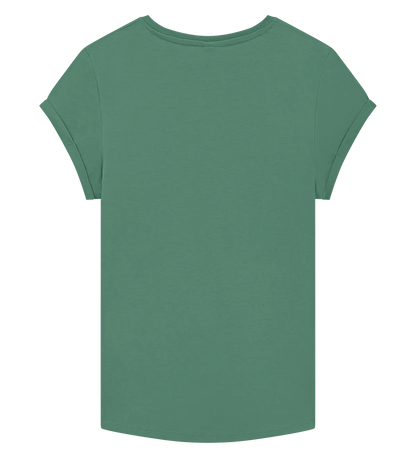 EP16-SAG2 - Women's Rolled Sleeve T-shirt - Sage Green