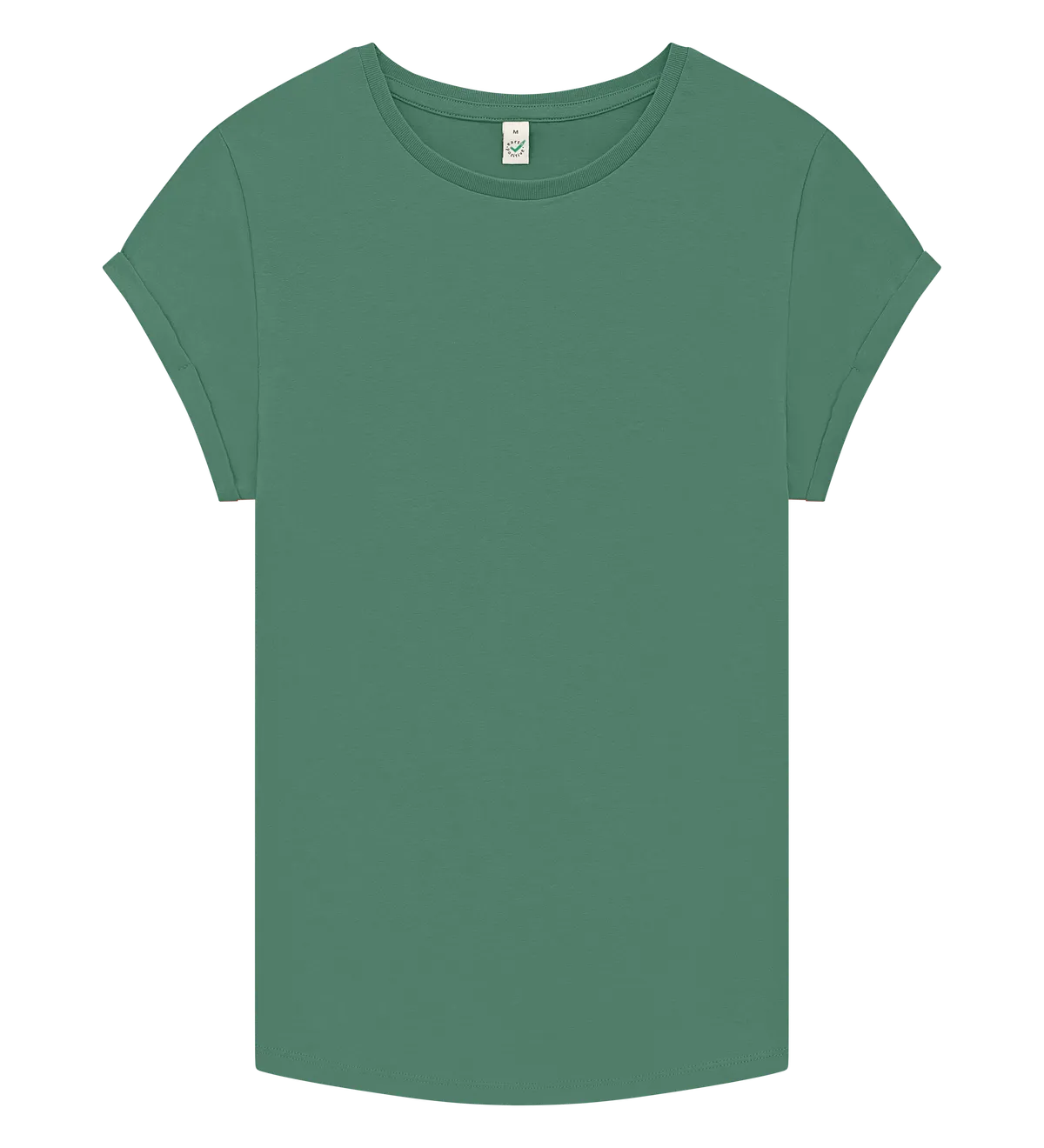 EP16-SAG3 - Women's Rolled Sleeve T-shirt - Sage Green