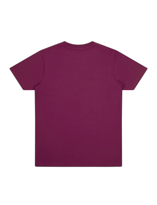 Earth Positive® Premium Jersey T-shirt - Faded Burgundy - S