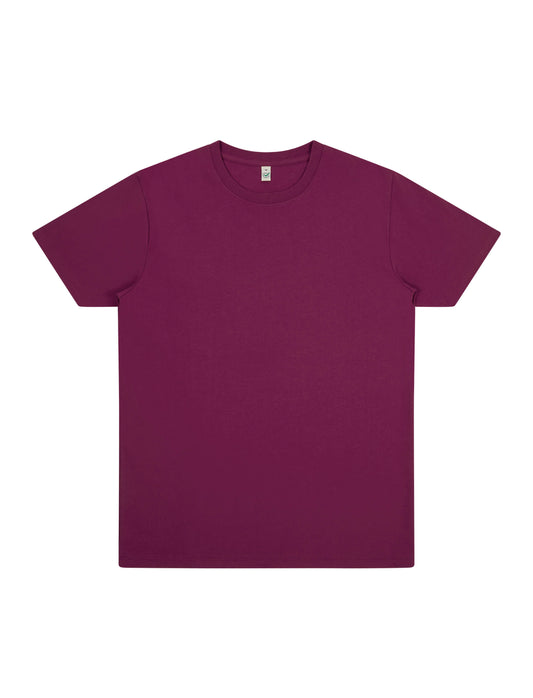 Earth Positive® Premium Jersey T-shirt - Faded Burgundy - 3XL