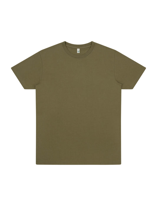 Earth Positive® Premium Jersey T-shirt - Faded Khaki - L
