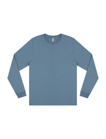 Earth Positive® Premium Long Sleeve T-shirt - Blue Dusk - S