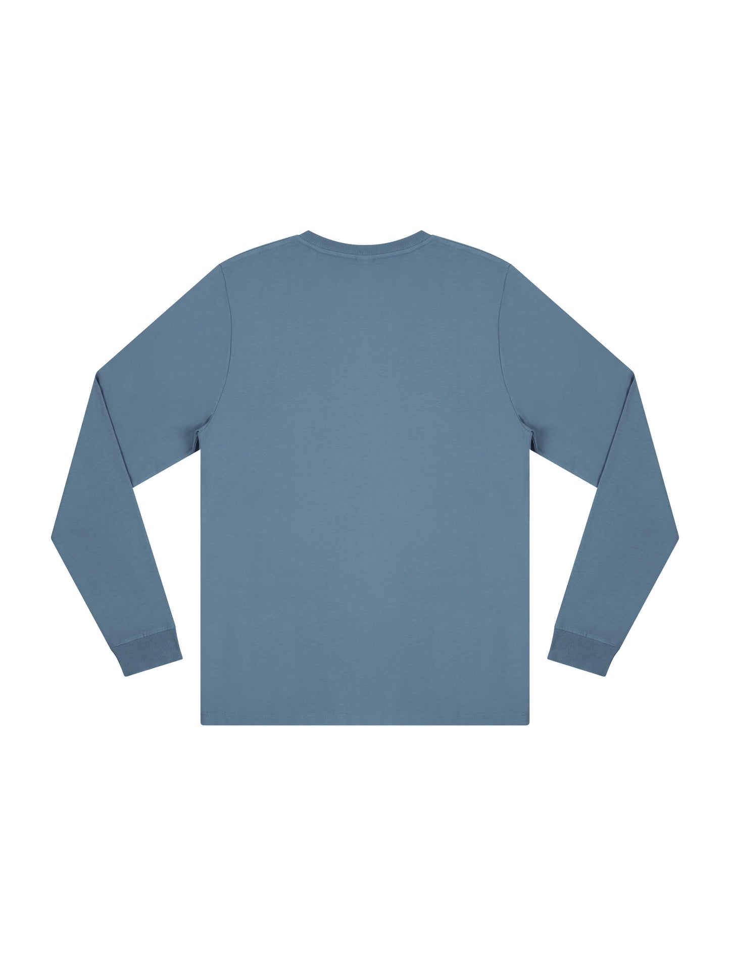 Earth Positive® Premium Long Sleeve T-shirt - Blue Dusk - 3XL