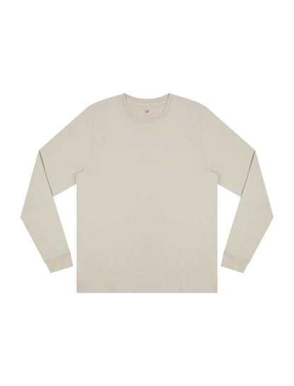 Earth Positive® Premium Long Sleeve T-shirt - Bone - M