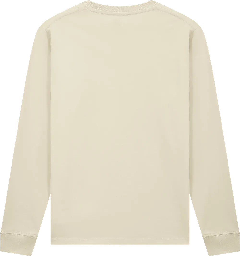 EP185L-BON0 - Premium Long Sleeve T-shirt - Bone
