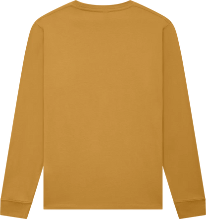 EP185L-FMU1 - Premium Long Sleeve T-shirt - Faded Mustard