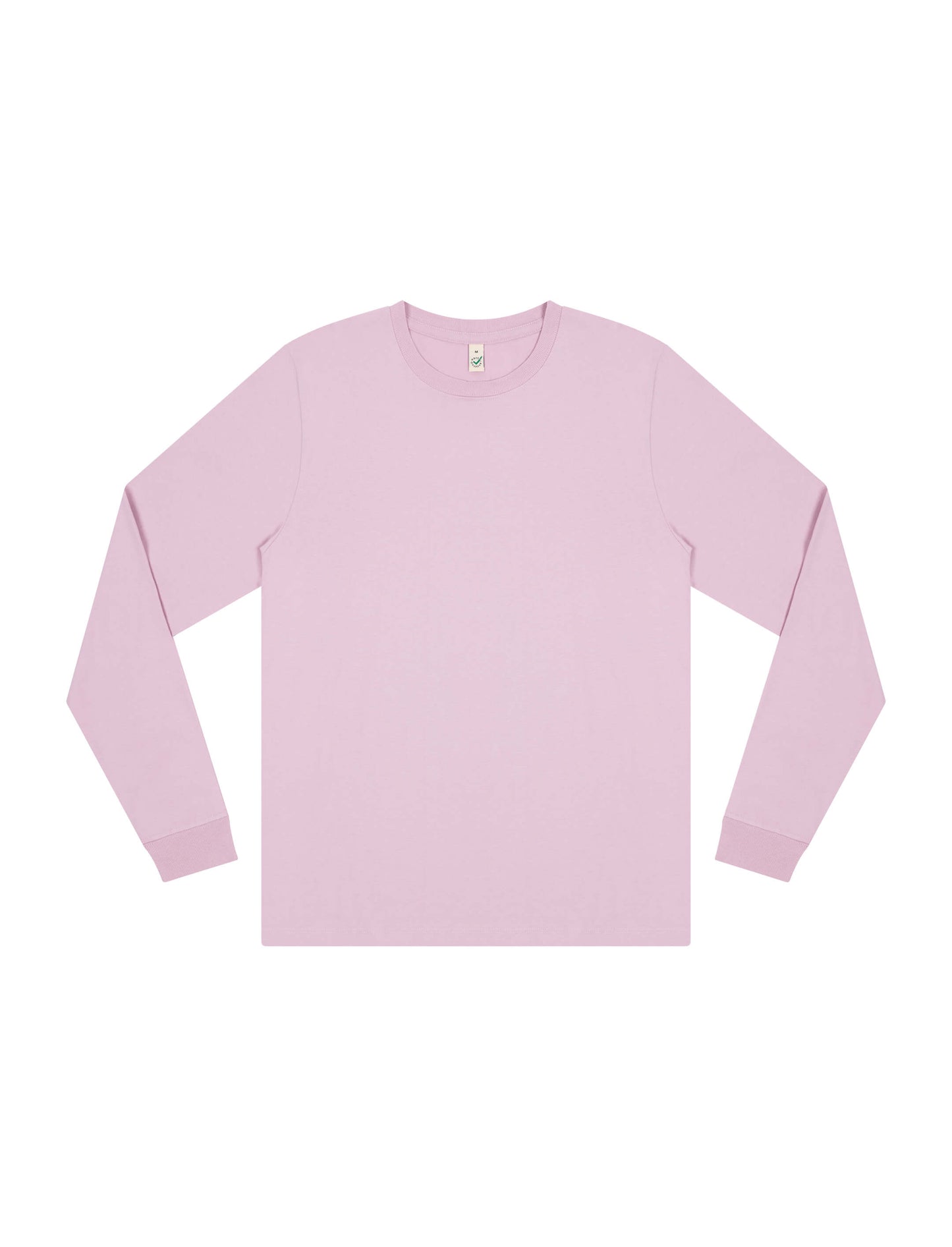 Earth Positive® Premium Long Sleeve T-shirt - Faded Pink - M