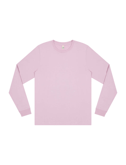 Earth Positive® Premium Long Sleeve T-shirt - Faded Pink - 3XL