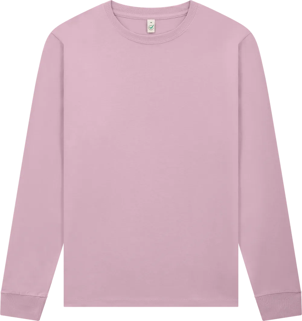 EP185L-FPK1 - Premium Long Sleeve T-shirt - Faded Pink
