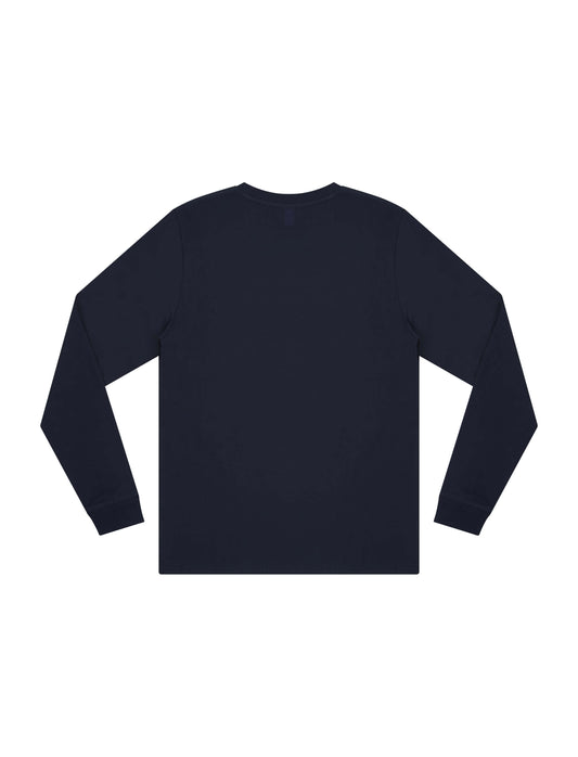 Earth Positive® Premium Long Sleeve T-shirt - French Navy - XS