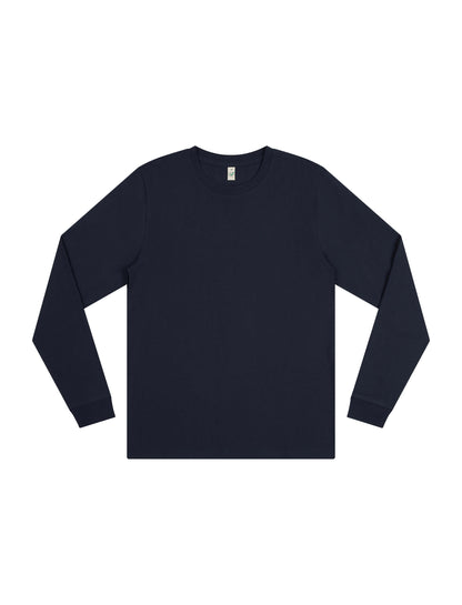 Earth Positive® Premium Long Sleeve T-shirt - French Navy - M