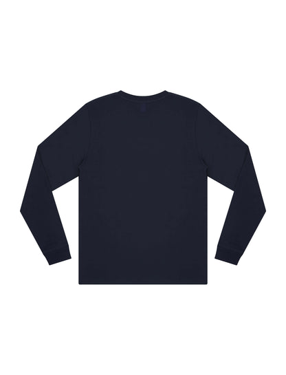 Earth Positive® Premium Long Sleeve T-shirt - French Navy - M