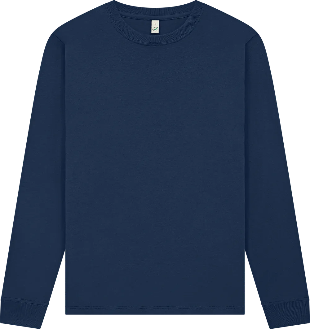 EP185L-FRNA2 - Premium Long Sleeve T-shirt - French Navy