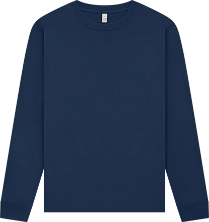 EP185L-FRNA2 - Premium Long Sleeve T-shirt - French Navy
