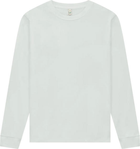 EP185L-FWH5 - Premium Long Sleeve T-shirt - Faded White