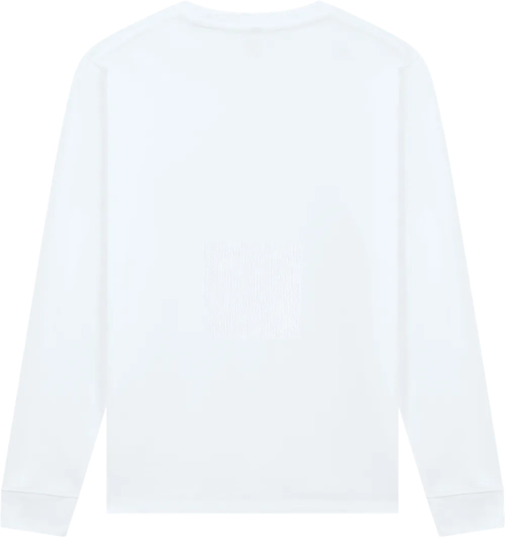 EP185L-WH5 - Premium Long Sleeve T-shirt - White