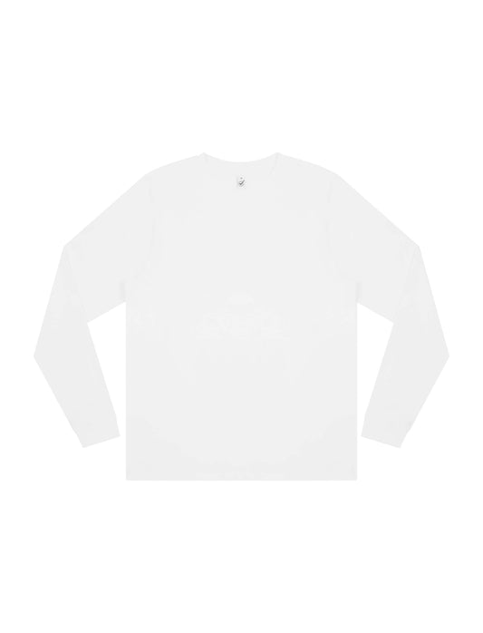 Earth Positive® Premium Long Sleeve T-shirt - White - 2XL