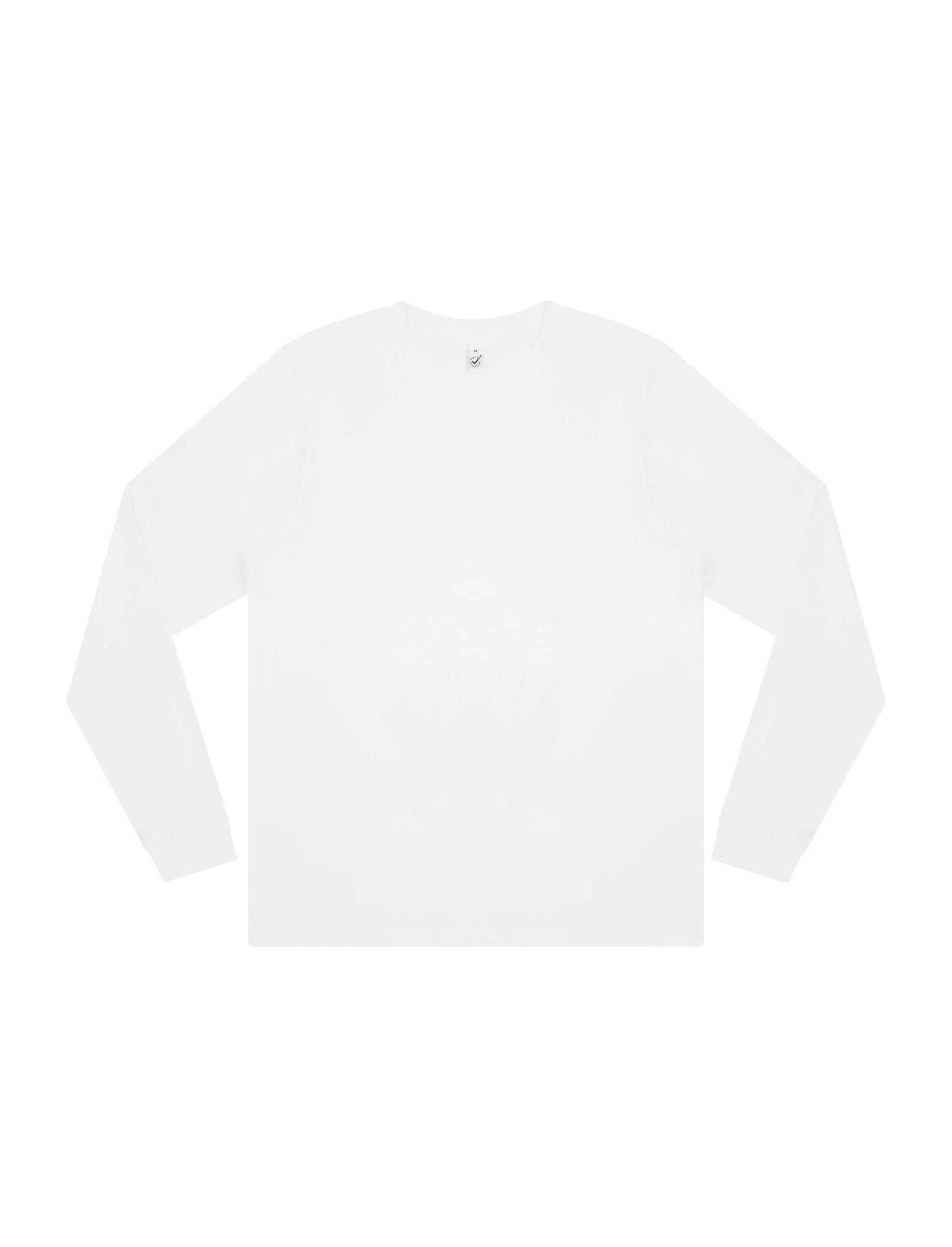 Earth Positive® Premium Long Sleeve T-shirt - White - XL