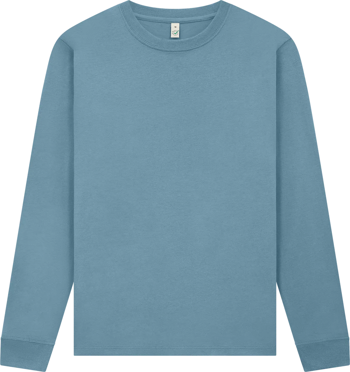 EP185L-BD3 - Earth Positive® Premium Long Sleeve T-shirt - Blue Dusk