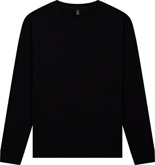 EP185L-BL0 - Premium Long Sleeve T-shirt - Black