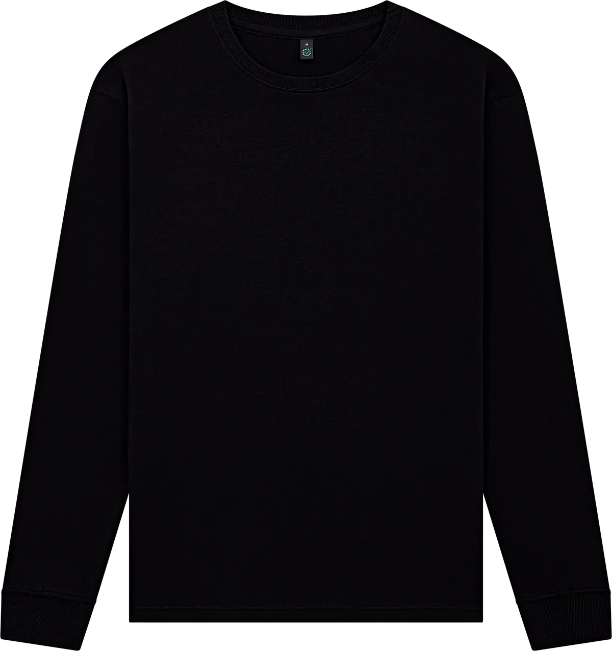 EP185L-BL1 - Earth Positive® Premium Long Sleeve T-shirt - Black