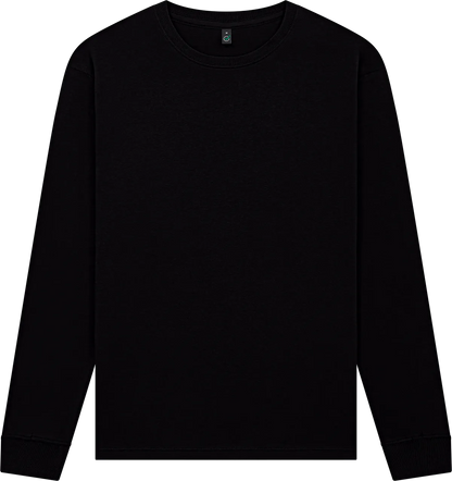EP185L-BL1 - Earth Positive® Premium Long Sleeve T-shirt - Black