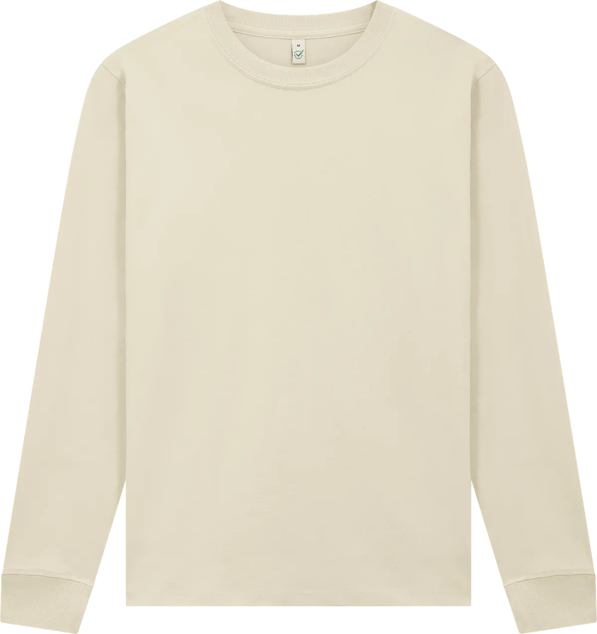 EP185L-BON2 - Earth Positive® Premium Long Sleeve T-shirt - Bone