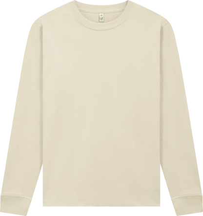 EP185L-BON2 - Earth Positive® Premium Long Sleeve T-shirt - Bone
