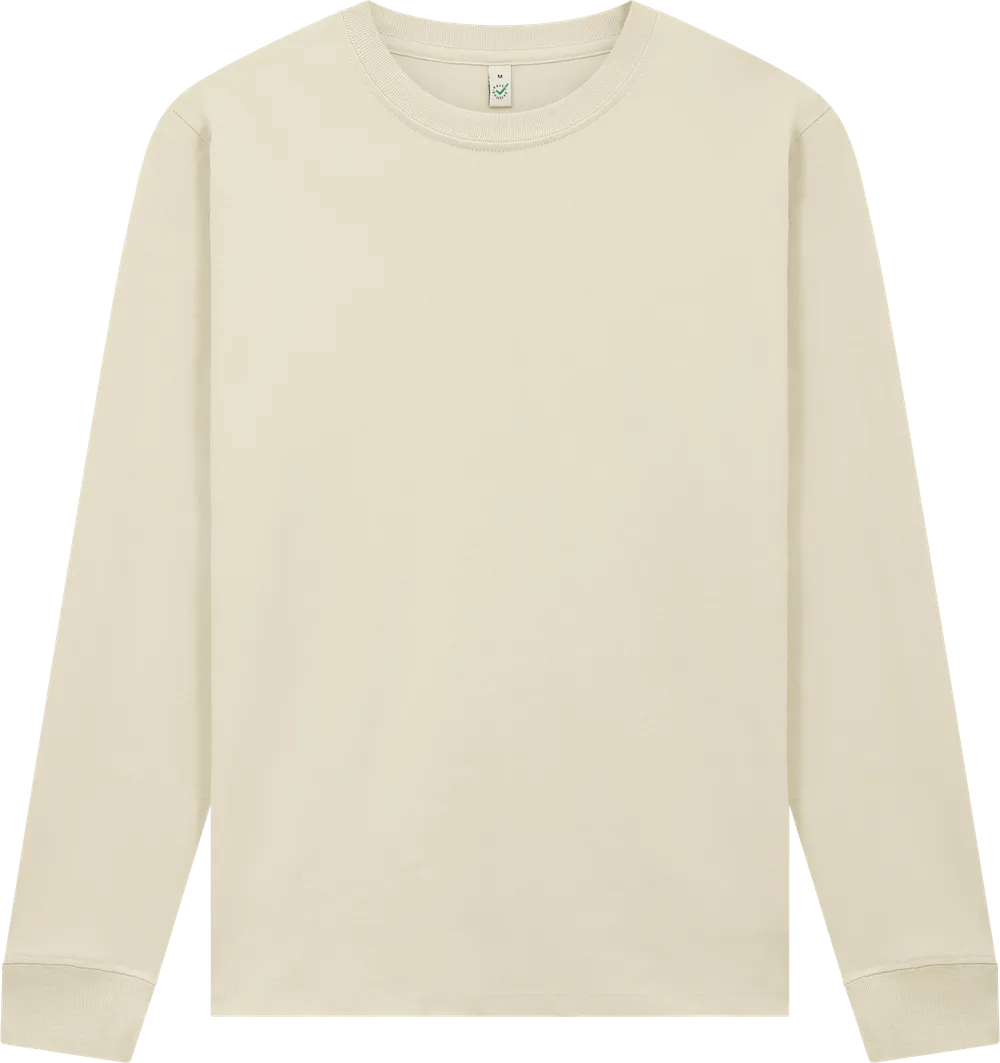 EP185L-BON6 - Premium Long Sleeve T-shirt - Bone