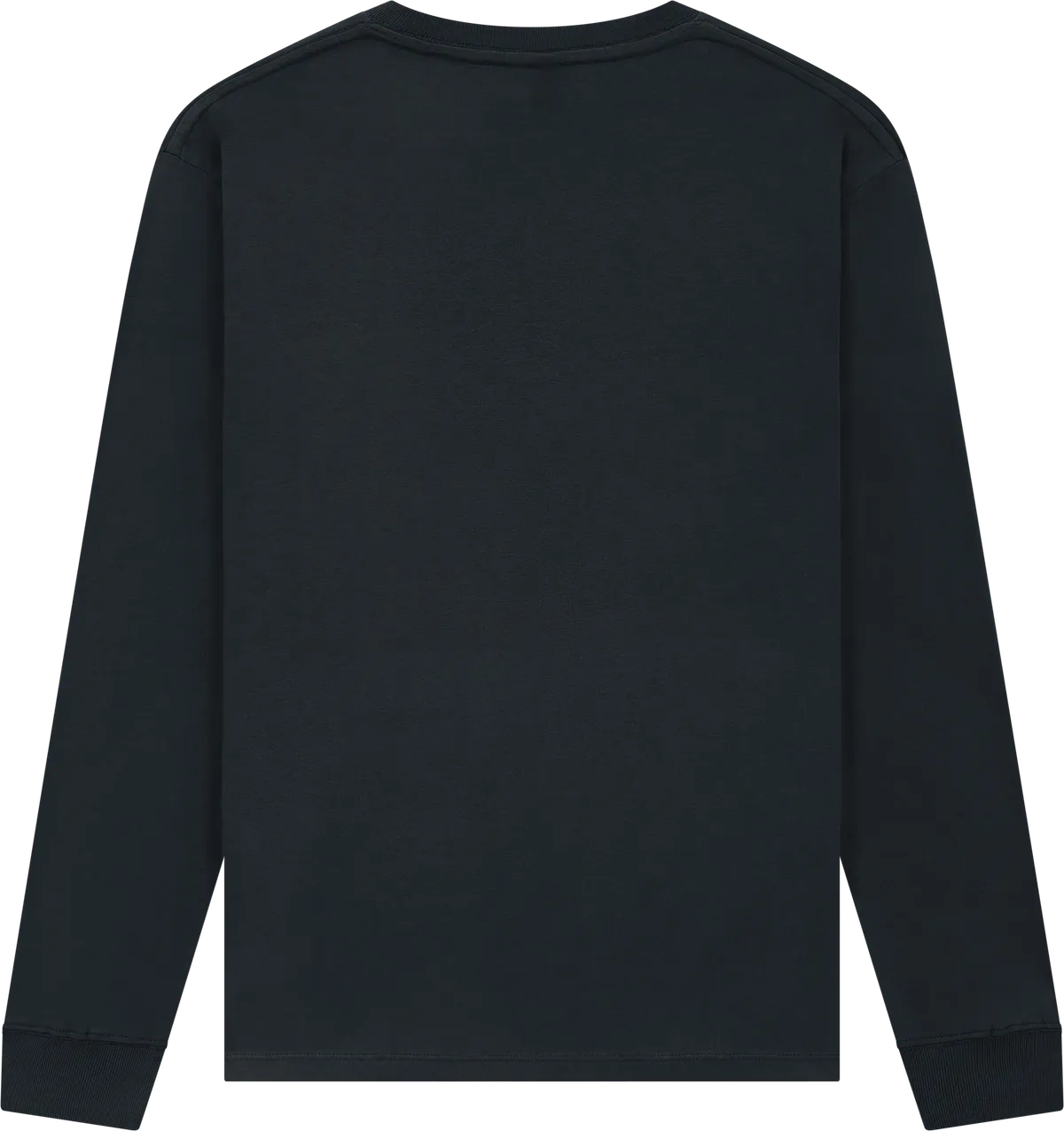 EP185L-FBL5 - Earth Positive® Premium Long Sleeve T-shirt - Faded Olive Black